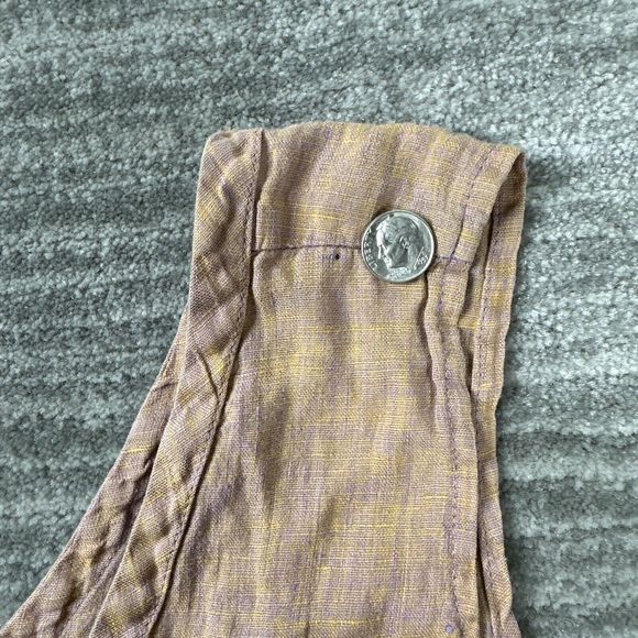 FLAX by Jeanne Engelhart Tank Maxi Dress Size S Peach - Picture 5 of 11